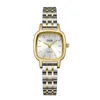 Montres-bracelets Montre Femme Niche Haut de gamme Sense Minimaliste Style Étudiant Bande d'acier Quartz Étanche