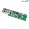 Integrerade kretsar 5st trådlöst ZigBee CC2531 Sniffer Bare Board Packet Protocol Analyzer Module USB Interface Dongle TQKHX