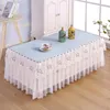 Table Cloth Lace Cover TV Cabinet Dust Tablecloth Rectangular Coffee Party Tablecloths Dining Tablecover Mesa Obrus E 12