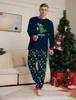 Bijpassende familie-outfits Kerstpyjama Set Herten Moeder Kinderen Volwassen Baby Kerstkleding 231109