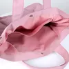 moda palestra Borsa di lusso da donna impermeabile firmata Borsa da viaggio in nylon lululemens da donna Borsa a mano portaoggetti a tracolla Borsa a tracolla da uomo Borsa da viaggio ad alta capacità