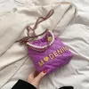 Stilista Bambini Ragazze Regali Borse Baby Mini Lettere Borse a tracolla PU Messenger Accessori Borsa a mano a tracolla Donna Classic Clutch Tote Coin Pouch Purse