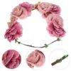 Decoratieve bloemen bloemkroonkrans hoofdband bloemenslinger bruiloft haaraccessoires voor strandfeestartikelen