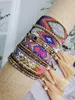 Urok Bracelets Pretty Bead Miyuki ustawił meksykańską bransoletę dla kobiet Trendy sead pulsera ręcznie robiona regulowana linowa biżuteria
