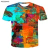 T-shirt da uomo International 2023 Maillot T-shirt Stampa Hip-hop Street Art Moda retrò a maniche corte Allentato Casual Top Cool Summer