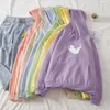 Sweats à capuche pour femmes Sweatshirt surdimension