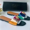 Kurt Geiger London Regenbogen-Hausschuhe, Designer-Sommersandalen, berühmte Marken, farbenfrohe Damen-Badezimmer-Hausschuhe, Größe 37–41