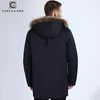 Jaqueta de inverno masculina de pele falsa classe urbana masculina removível com capuz de guaxinim longo parka jaquetas e casacos casuais masculinos tecido de algodão lã de camelo 17843 231108