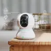Monitor de câmera Câmera de cachorro 360 graus para animais de estimação Câmera interna para bebês 2K Rastreamento de movimento inteligente em casa 2 vias Aplicativo de telefone com áudio IR Night Vision W