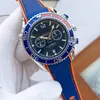 Nuovo OMG 600 orologi sportivi di lusso da uomo orologio di marca di design quadrante classico orologi da polso al quarzo cinturino in silicone moda uomo