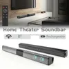 Computerluidsprekers Soundbar Bluetooth draadloze luidspreker met afstandsbediening 4x5W subwoofers TF Play FM-radio Oplaadbaar theater voor tv PC Smartphone YQ231103