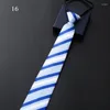 Bow Ties 8cm Jacquard Lazy Zipper Cravat Necktie Great Quality Birthday Gift Tie For Men Boyfriend Formal Clothing Classic Fashion