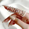 Pierścienie klastra 9pcs boho moda pusta pierścień motylowy elegancki vintage kryształowy palec palec urocze perłowe biżuterię prezenty na przyjęcie weselne