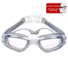 Brilse unisex buitenzwembril voor een volwassen zwembril zwembril hoge spanning gespogen oordopje waterdichte waterdichte zwemglas P230408
