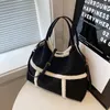 Duffel Bags Mulheres Tote Bolsa Elegante Bolsa De Couro Falso Hobo Ombro Macio