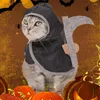 Trajes de gato capa de cachorro capa de vampiro feiticeiro roupas de bruxa halloween traje de animal de estimação para cães pequenos roupas de gatos