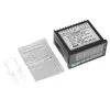 Freeshipping Medidor de sensor digital Pantalla LED inteligente multifuncional 0-75mV / 4-20mA / 0-10V 2 Salida de alarma de relé Ccjun