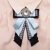 Theme Costume Costumebuy Lady's Shirt Blouse Jewelry Bowknot Bows Cravat Bowtie Ribbon Pour Homme Neck Ties Pins Brooches Outfit Badge Gift