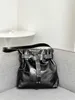 Evening Bags Vitnage Women Motor Shoulder Bags Design Grunge Bucket Handbag Retro Pu Leather Crossbody Bags Female Punk Style Underarm Purse J231109