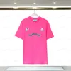 Projektantki T-shirty męskie i damskie haftowane drukowanie lekkie luksusowe męskie koszulki sportowe moda damska swobodne koszulki S-3xl