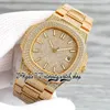 2023 SF TW5711 324SC A324 Automatic Mens Watch Paved Diamon