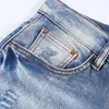 Calças de jeans masculinas 2023 calças de grife rasgou calças de jeans de jeans altas calças bordadas calças de moda de moda com zíper mais vendidas