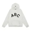 2023 New Men's and Women's Sweater Fashion Brand Essentialsweatshirt Season 8 Double Thread Letter Flocked Hooded Plushed Sweater for in Autumn Winter {category}