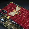 Glitter Vierkant Luxe Telefoon Cover Bee Cases voor iPhone 13PROMAX 13PRO 12PRO MAX 13 12 11 11PROMAX XR 7P/8P X XSMAX iPhone7 strass CASE