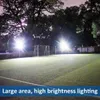 Solar Wall Lights 540 LED Solar Light Wodoodporna Lampa Ściana Lampa Lampa Słoneczna Słonecznie z pilotem 2 głów