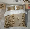 3D stereoskopisk blad Abd fåglar sängkläder set 3d design digital tryckning sängkläder set täcke täcke