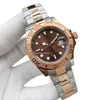 Herren-Armbanduhren, automatische mechanische Uhren, komplett aus Edelstahl, Saphir-Leuchtuhr, Business-Casual, Montre de Lux