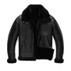 Men's Jackets 100 Natural Sheepskin Leather Jacket Winter Coat Real Fur Warm Explosive Style Sherpa Large Motorcycle Fashion 231108