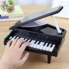 Tastiere pianoforte 26 chiave mini simulazione elettronica simulazione per piano musicale pratico giocattolo giocattolo regalo black rosa chirstmas