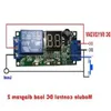 Circuits intégrés 5V / 12V / 24V LED Relais de contrôle de minuterie de retard de cycle infini sur l'interrupteur Kefuv