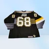 Cały niestandardowy Jaromir Jagr tsburgh pingwiny vintage ccm tanie koszulka hokeja czarne robo pen mens retro koszulki 6425868