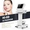 7D 8D doppia maniglia rimozione delle rughe anti cedimenti HIFU ultra grasso dissolvente macchina hifu lifting del viso macchina dimagrante hifu