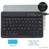 Tastaturen Tastaturen Mini Tablet Tastatur Wiederaufladbare Bluetooth Tastaturen Drahtlose Stummschaltung Dünne Büro USB Tastatur Für Android Windows PC R231109