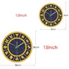 Horloges murales Horoscope cercle astrologie signe horloge cuisine Astronoy Constellation Design moderne acrylique grande montre Non tic-tac