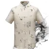 Abbigliamento etnico cinese da uomo tradizionale camicia da camicia maschio abiti colletti tang camicie uomo hanfu camicetta tai chi wushu