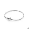 Women Mens Classic design Charm Bracelets for Pandora Real Sterling Silver Snake Chain Bracelet Set Girlfriend Gift designer Charms bracelets with Original Box