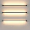 Wall Lamp Modern Minimalist Living Room Bedroom Rotating LED Sconce Stair Hallway Long Indoor Decoration Lighting Fixture