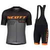 Cycling Jersey Sets SCOTT Cycling Jersey Set Cycling Bicycle Suit Bicycle Short Sleeve Cycling Clothing Bike Maillot Cycling Jersey Bib Shorts 231109