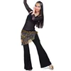 Stage Wear Style Belly Dance Hip sjaal voor vrouwen dansende riemen kostuums pailletten buikdans heup/tribal/gips/riem