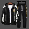 Tracksuits masculinos designer ternos esportivos mens calças com capuz 2 peças conjuntos de correspondência roupa roupas para homens roupas de treino camisolas 0023 231109