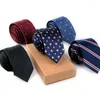 Bow Ties Style Fashion Men's Tie 6cm Blue Necktie Green & Orange Silk Gravatas For Men Paisley Workplace Slim Fit Wedding Apparel