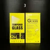 Tempered Glass Universal Packaging Box för Samsung iPhone 15 14 Pro Max Screen Protector Package Bag Mobiltelefon Film Vit kartong