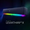 Haut-parleurs d'ordinateur Razer Leviathan V2 X Barre de son de jeu Design compact - Chroma RGB - Bluetooth 5.0 - pour PC de bureau/ordinateur portable Smartphones Tablettes YQ231103