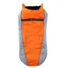 Reflective Dog Jacket, Outdoor Warm Dog Winter Coats, Cold Weather Dog Vest Apparel for Small Medium Large Dogs,Orange