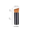 Perfect Mini Foundation Brush Professional Wool Fibre Twarz Makeup Narzędzie przenośne pędzel do makijażu kremowego BB 100 szt.