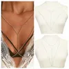 Chains Bra Chain Triangle Body Bikini Harness Bohemian Jewelry Sexy Breast Maxi Necklace Women Bijoux Punk Choker